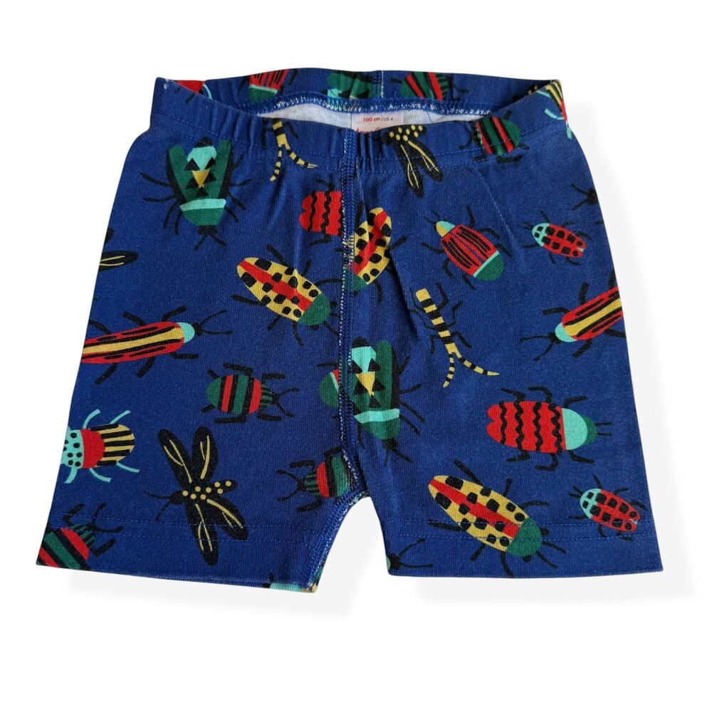Hanna Andersson Purple Insect Print Pajama Shorts Kids 100cm US 4